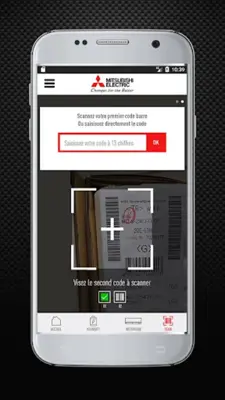 App scan - Mitsubishi Electric android App screenshot 4